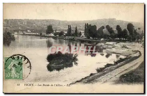 Vichy - Les Bords de l&#39Allier - Cartes postales