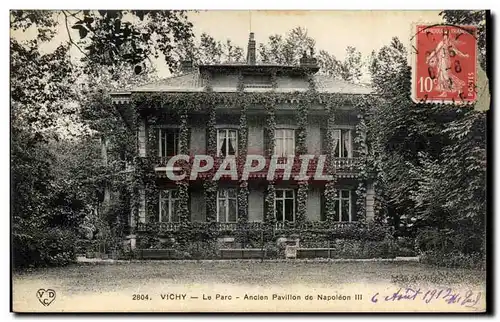 Vichy - Le Parc - Ancien Pavillon de Napoleon III - Ansichtskarte AK