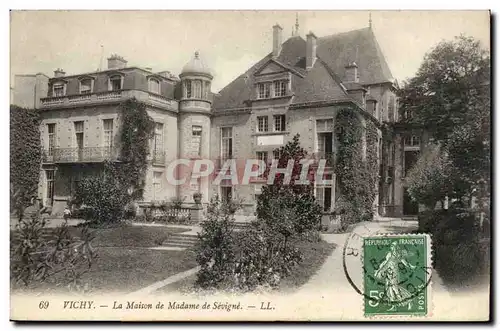 Vichy - la Maison de madame de Sevigne - Ansichtskarte AK