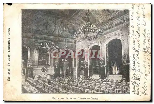 Vichy - Le Casino - Salle des Fetes - Ansichtskarte AK