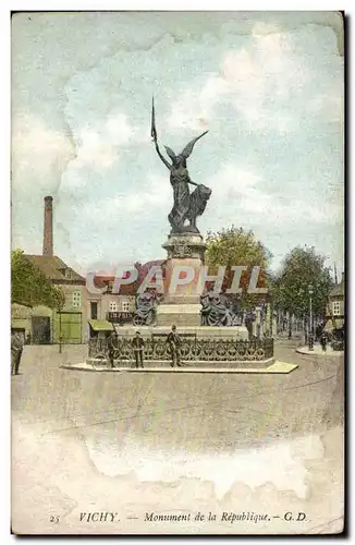 Vichy - Monument de la Republique - Ansichtskarte AK