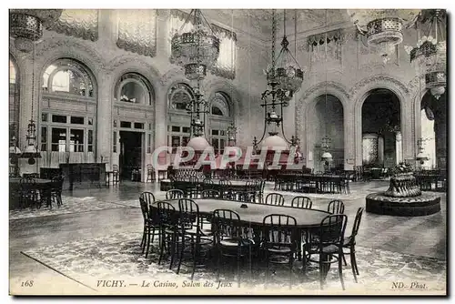 Vichy - Le Casino - Salle des Jeux - Ansichtskarte AK