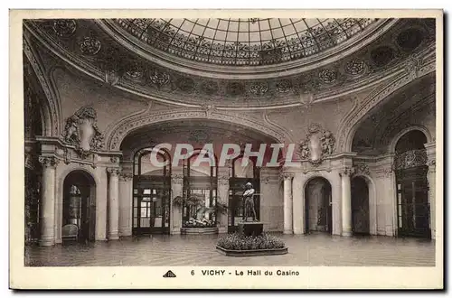 Vichy - Le Hall du Casino - Ansichtskarte AK