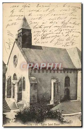 Vichy - Eglise Saint Blaise - Ansichtskarte AK