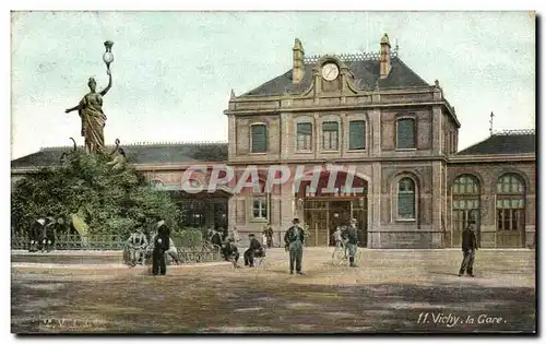 Vichy - La Gare - Cartes postales