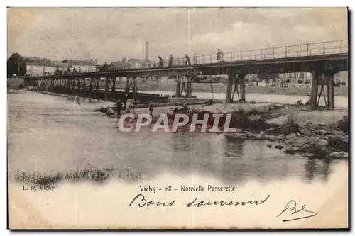 Vichy - Nouvelle Passerelle - Ansichtskarte AK