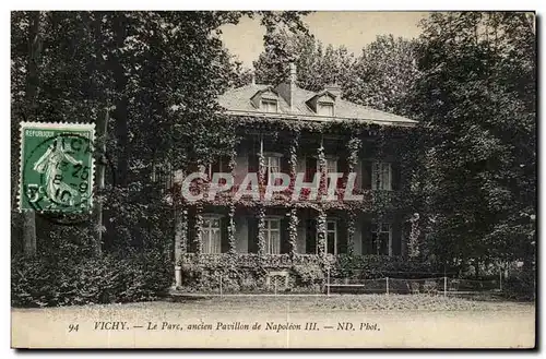 Vichy - Le Parc ancien Pavillon de Napoleon III - Ansichtskarte AK