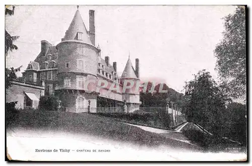 Environs de Vichy - Chateau Randan - Ansichtskarte AK