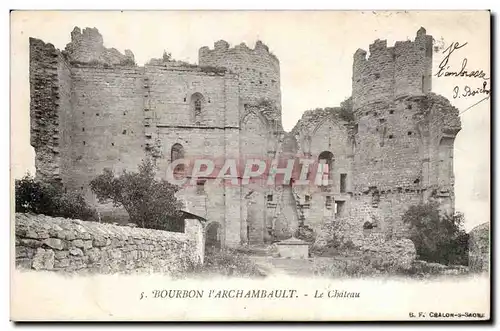 Bourbon l&#39Archambault - Le Chateau - Cartes postales