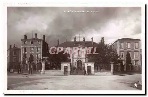 Montlucon - Le Lycee - Ansichtskarte AK
