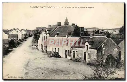 St Gildas des Bois - Rue de la Vallee Barree - Ansichtskarte AK