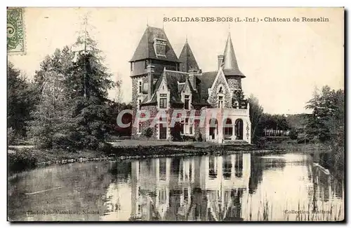 St Gildas des Bois - Chateau de Resselin - Cartes postales