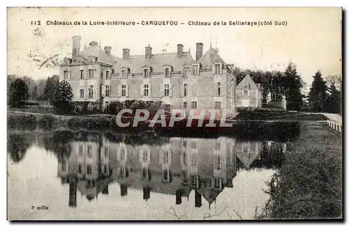 Chateaux de la Loire Interieure Carquefou - Chateau de la Sellieraye - Ansichtskarte AK