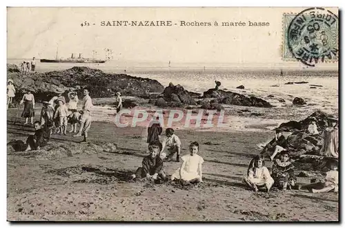 Saint Nazaire - Rochers a Maree basse - Cartes postales