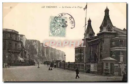 Le Treport - Le Casino et la Plage - Cartes postales