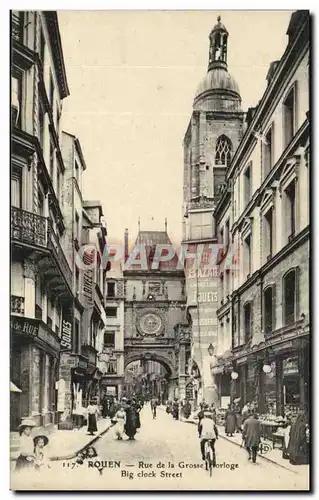 Rouen - Rue de la Grosse Horloge - Cartes postales