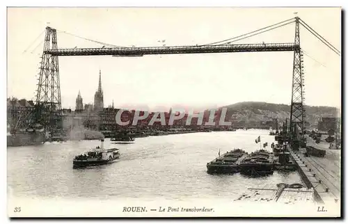 Rouen - Le Pont Transbordeur - Cartes postales