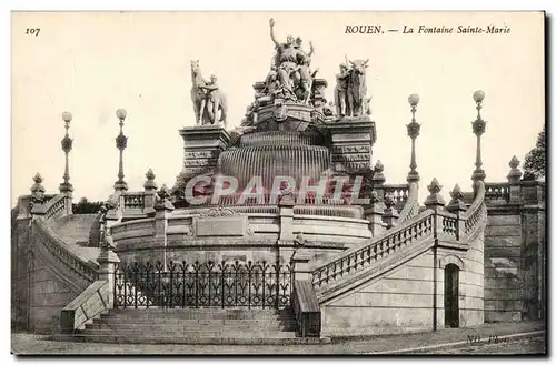 Rouen - La Fontaine Sainte Marie - Cartes postales