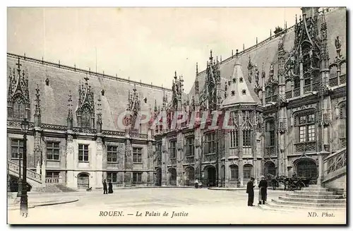 Rouen - Le Palais de Justice - Cartes postales