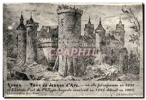 Rouen - Tour de Jeanne d&#39Arc - Cartes postales