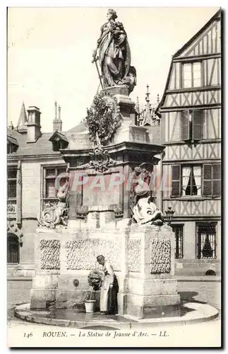 Rouen - La Statue de Jeanne d&#39Arc - Cartes postales