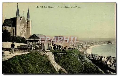 Le Havre - Notre dame des Flots - CARTE TOILET - Ansichtskarte AK