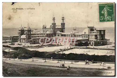 Dieppe - Le Casino - small hole - Cartes postales