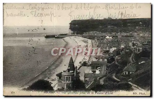 Fecamp - Vue Generale prise de la Falaise d&#39Aval - Cartes postales