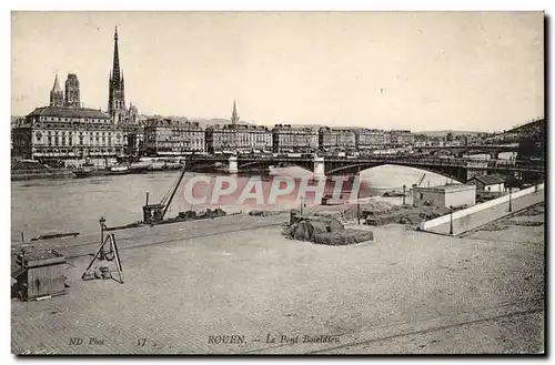 Rouen - Le Pont Boieldieu - bridge - Cartes postales