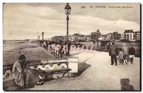 Dieppe Cartes postales Boulevard Maritime