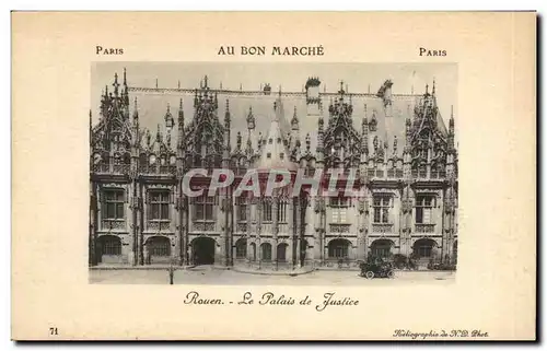 Rouen Cartes postales Le palais de justice