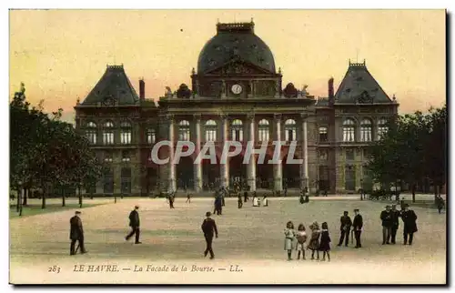 Le Havre Cartes postales Facade de la Bourse