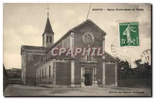 Dieppe Ansichtskarte AK Eglise Notre DAme du Pollet