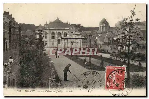 Dieppe Cartes postales Le palais de justice