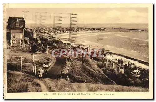 Sainte Adresse Le Havre Ansichtskarte AK Vue panoramique