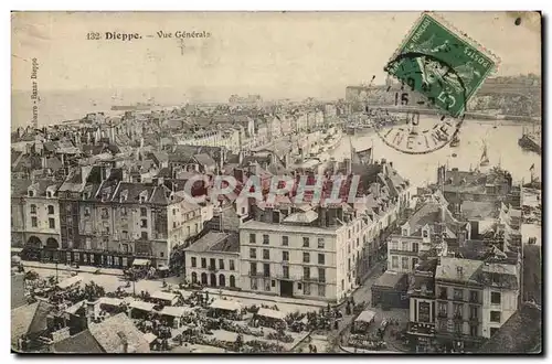 Dieppe Cartes postales Vue generale