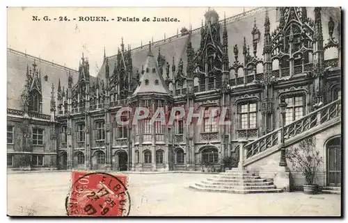 Rouen Cartes postales palais de justice