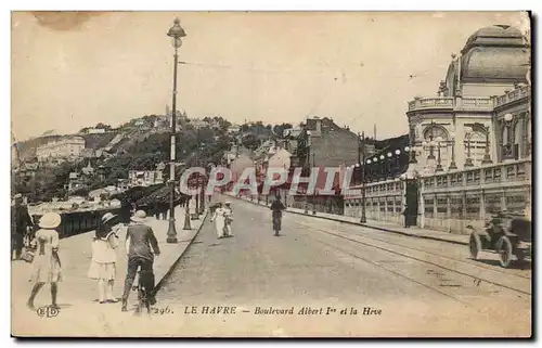 Le Havre Ansichtskarte AK Boulevard Albert 1er et la Heve