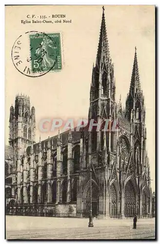 Cartes postales Cathedrale de Rouen Eglise saint ouen