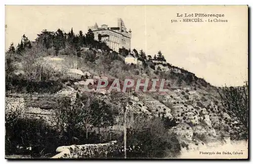 Mercues Cartes postales le chateau