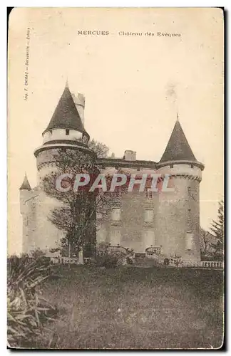 Mercues Ansichtskarte AK le chateau des eveques