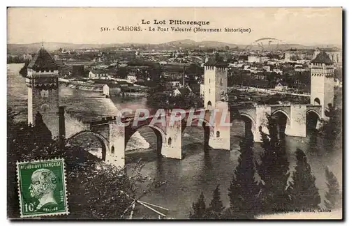 Cahors Cartes postales Le pont Valentre