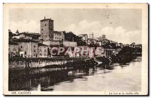 Cahors Cartes postales Le Lot et la vieille ville