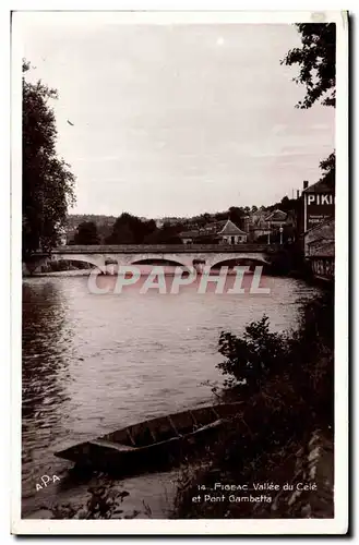 Figeac Cartes postales Vallee du Cele et pont Gambetta