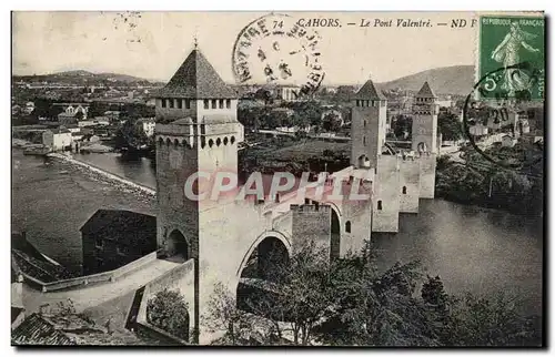 CAhors Cartes postales le pont Valentre