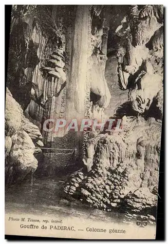 Gouffre de Padirac Cartes postales Clonne geante