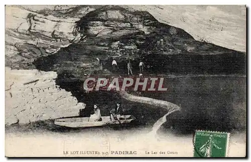Padirac Cartes postales Le lac des Gours