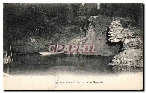 Padirac Cartes postales Le lac suspendu
