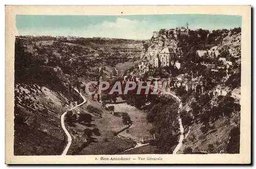 Rocamadour Cartes postales Vue generale