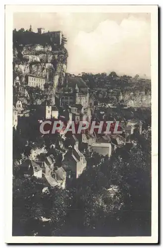 Rocamadour Cartes postales Vue generale cote Ouest